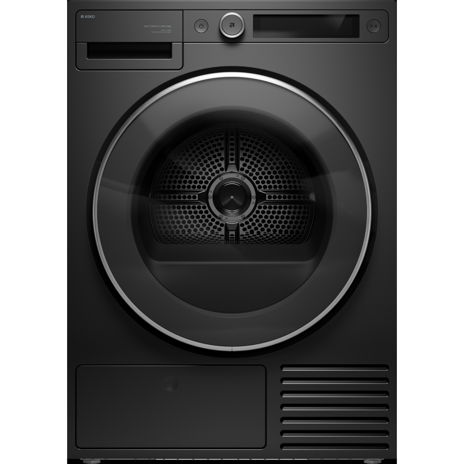 ASKO T509HRG.UK 9kg Heatpump Tumble Dryer - Graphite Black full image
