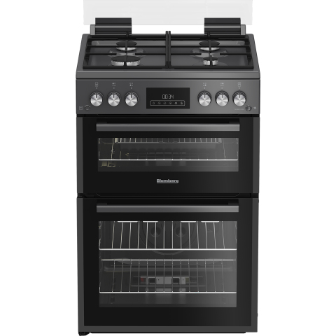 Blomberg GGRN655N 60cm Double Oven Gas Cooker with Gas Hob 