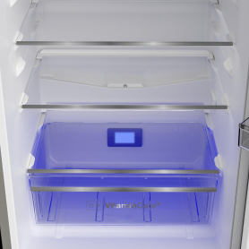 Blomberg KGM4574V VitaminCare+ 54cm 50/50 Frost Free Fridge Freezer - White - 1
