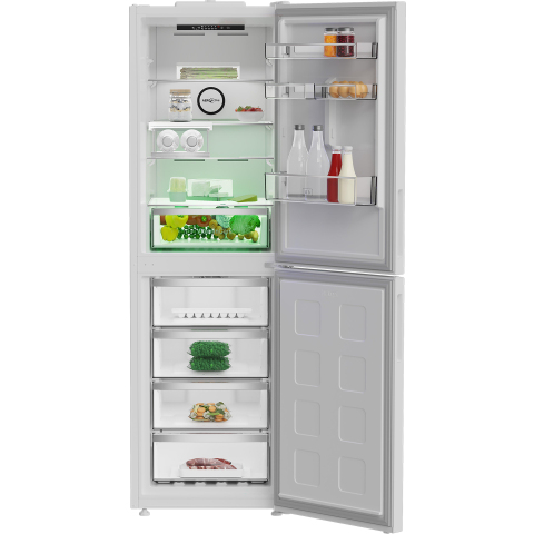 Blomberg VitaminCare+ KND24692V 59.7cm 50/50 Total No Frost Combi Fridge Freezer - White