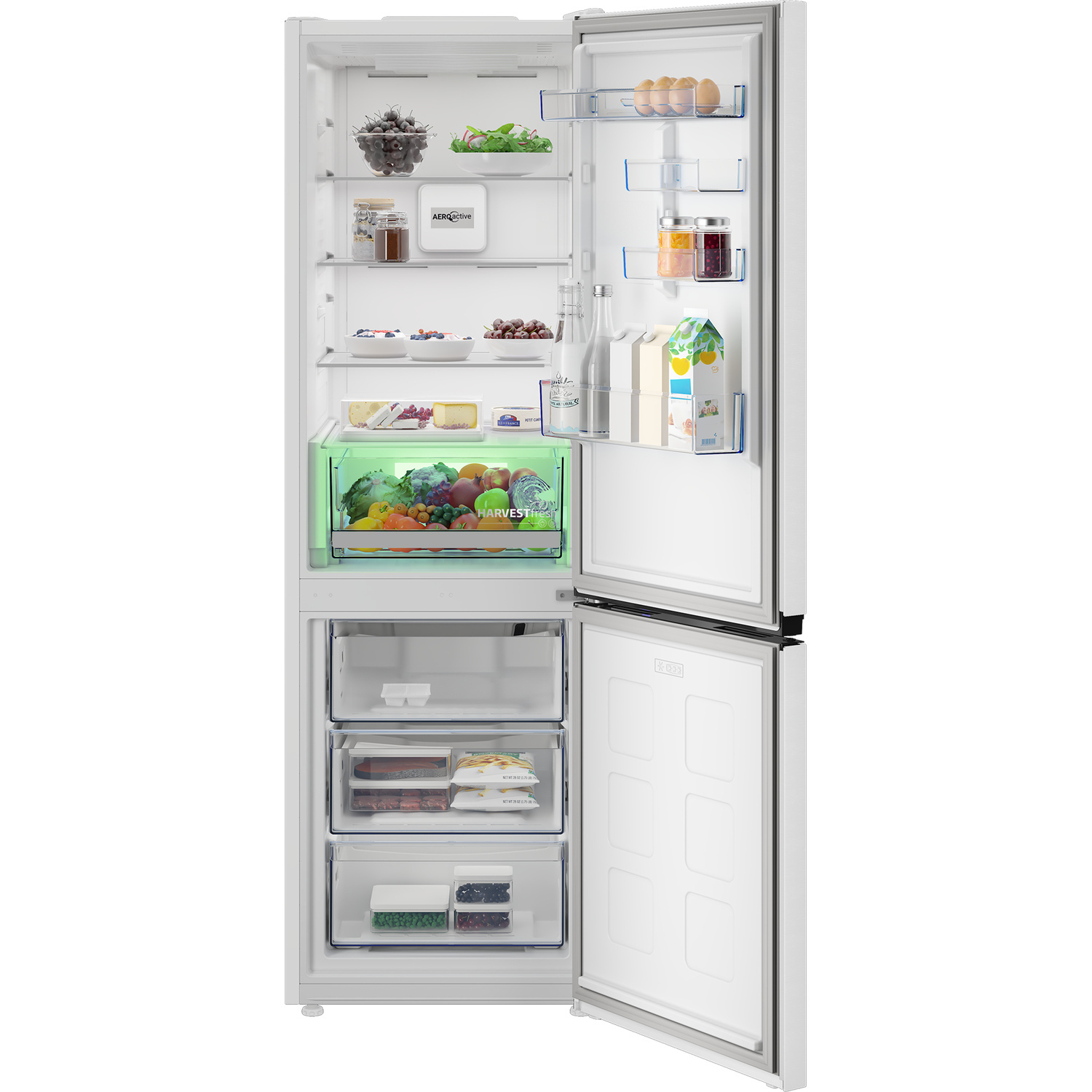 Blomberg KNE24686VW 60/40 Total No Frost Fridge Freezer - White full image