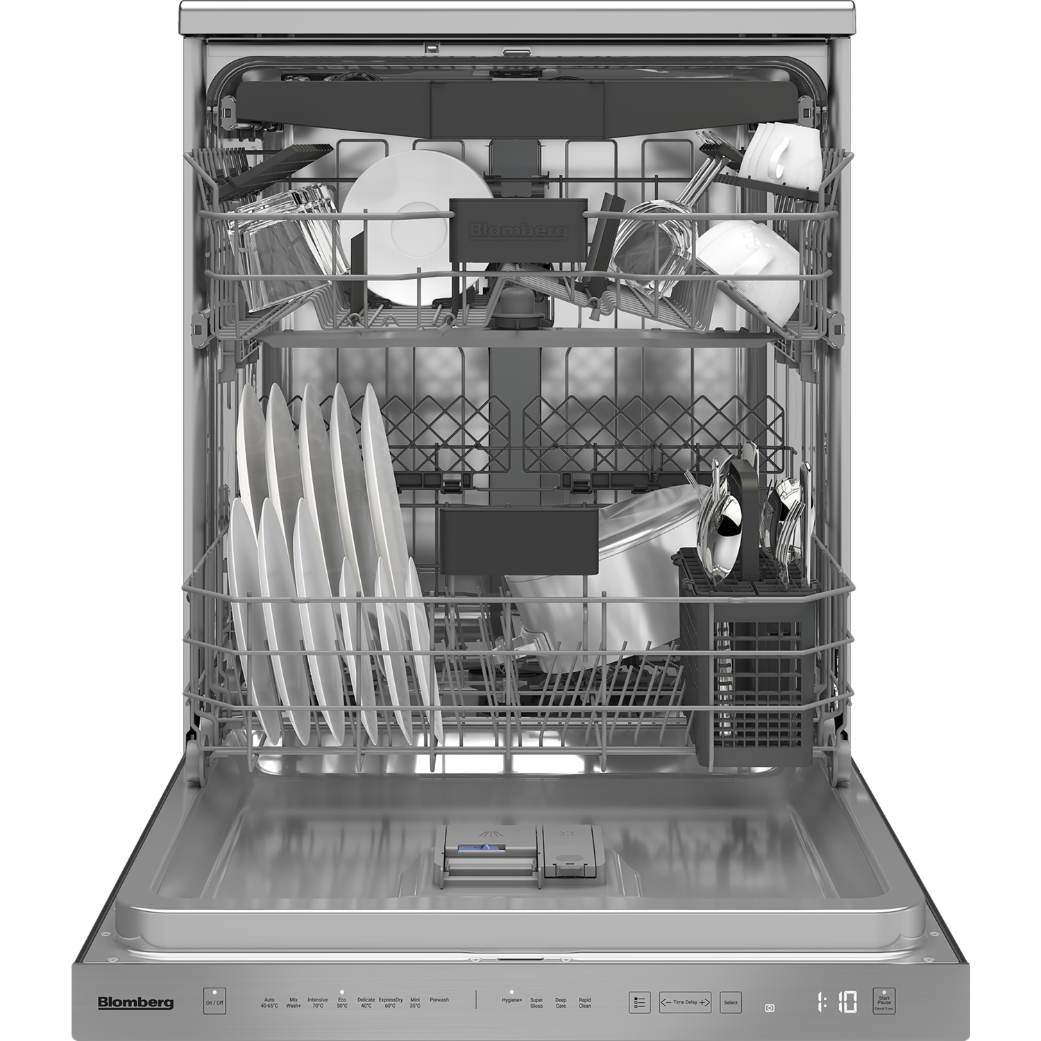 Blomberg LDF63440X Full Size Dishwasher - Stainless Steel - 16 Place Settings - 4