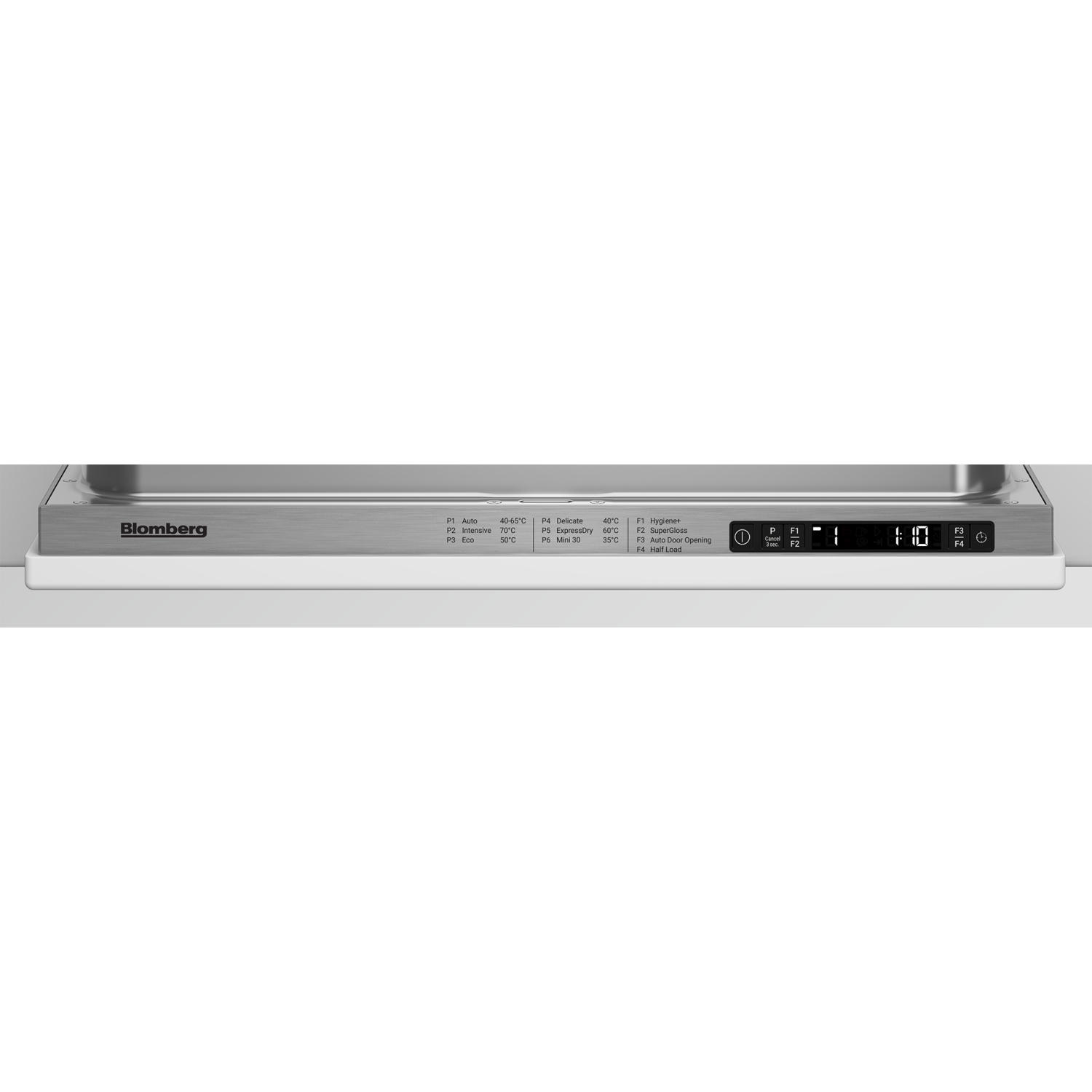 Blomberg LDV42420 Integrated Full Size Dishwasher with SuperGloss - Fixed Hinge - 14 Place Settings full image
