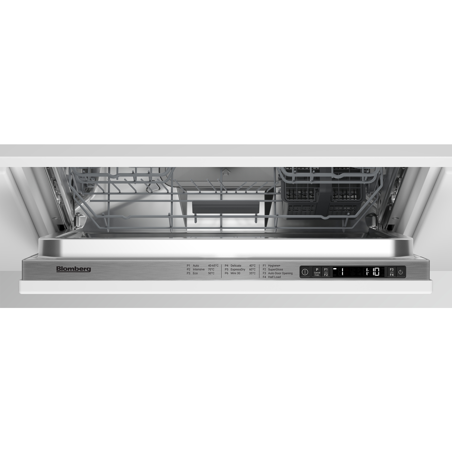 Blomberg LDV42420 Integrated Full Size Dishwasher with SuperGloss - Fixed Hinge - 14 Place Settings full image