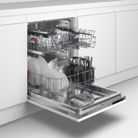 Blomberg LDV42420 Integrated Full Size Dishwasher with SuperGloss - Fixed Hinge - 14 Place Settings - 9