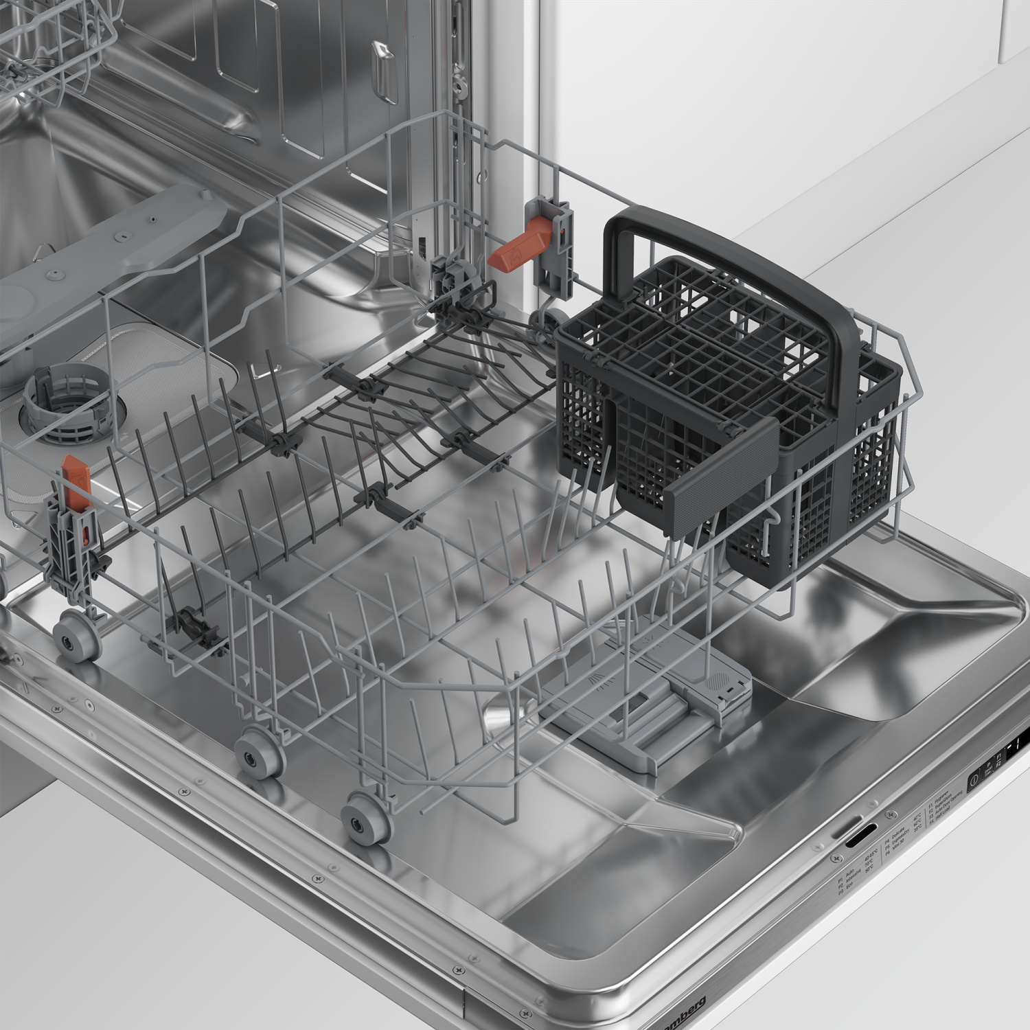 Blomberg LDV42420 Integrated Full Size Dishwasher with SuperGloss - Fixed Hinge - 14 Place Settings full image