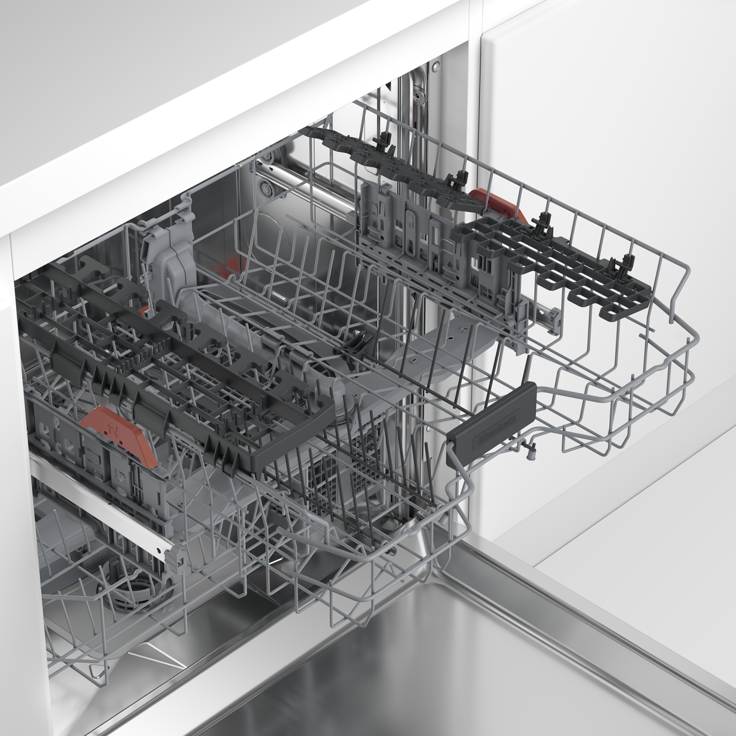 Blomberg LDV42420 Integrated Full Size Dishwasher with SuperGloss - Fixed Hinge - 14 Place Settings full image