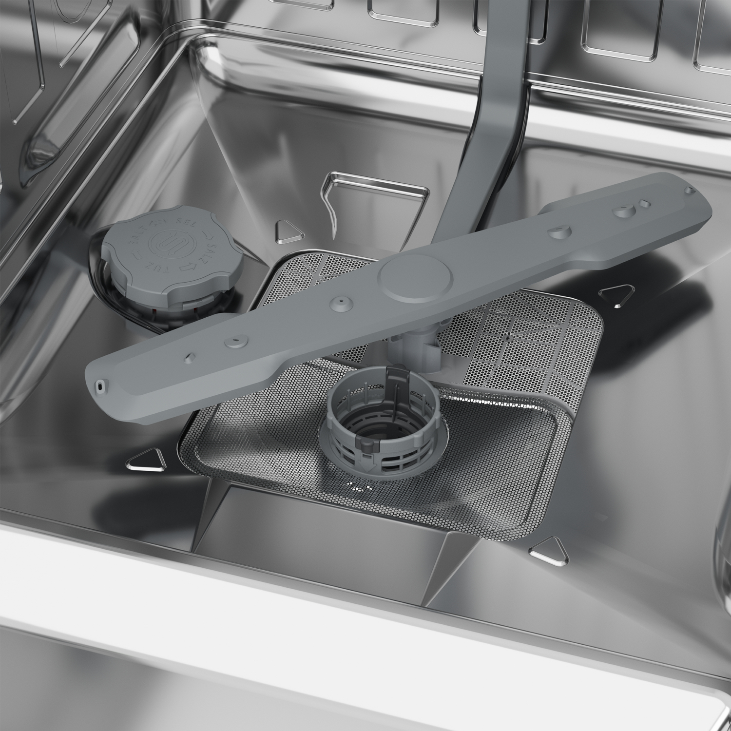 Blomberg LDV42420 Integrated Full Size Dishwasher with SuperGloss - Fixed Hinge - 14 Place Settings full image