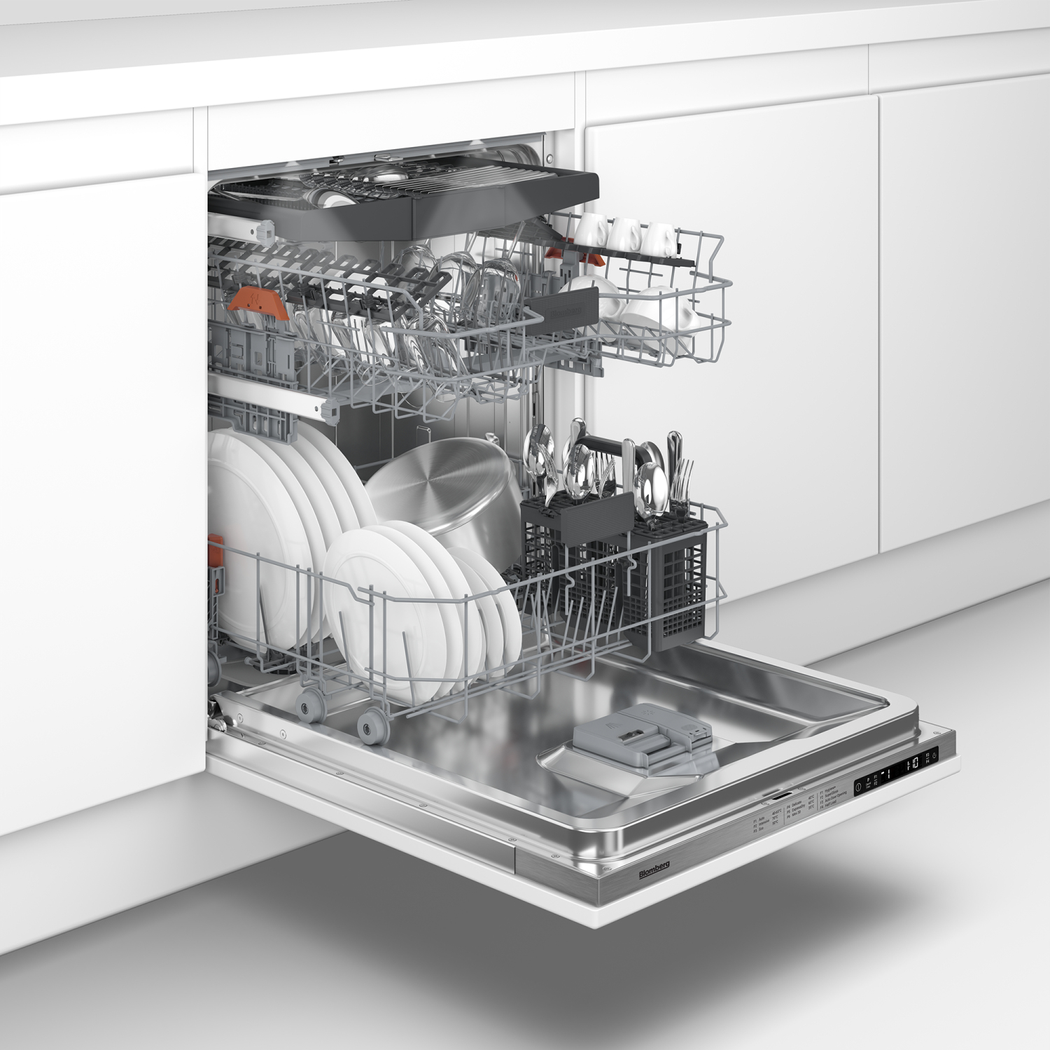 Blomberg LDV52520 Integrated Full Size Dishwasher with Hygiene+ 15 Place Settings full image
