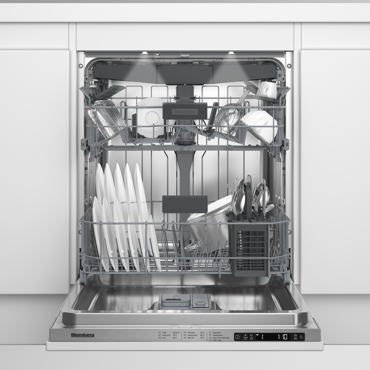 Blomberg LDV52520 Integrated Full Size Dishwasher with Hygiene+ 15 Place Settings full image