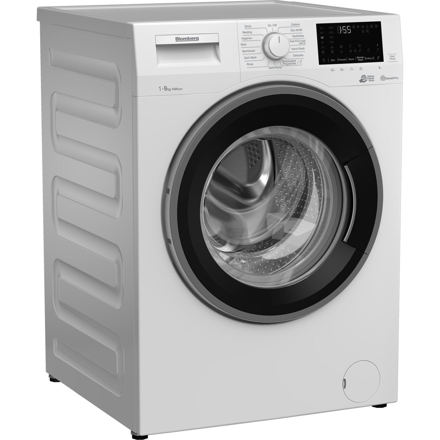 Blomberg LWF194410W 9kg 1400 Spin Washing Machine with Bluetooth Connection - White - 2
