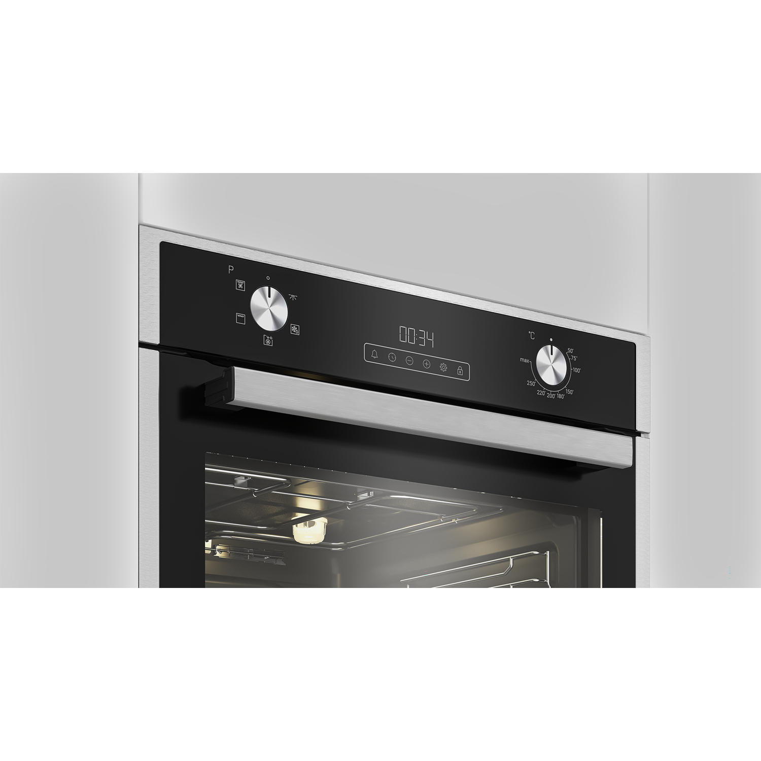 Blomberg ROEN7201X 72L Single Electric Oven - Inox full image