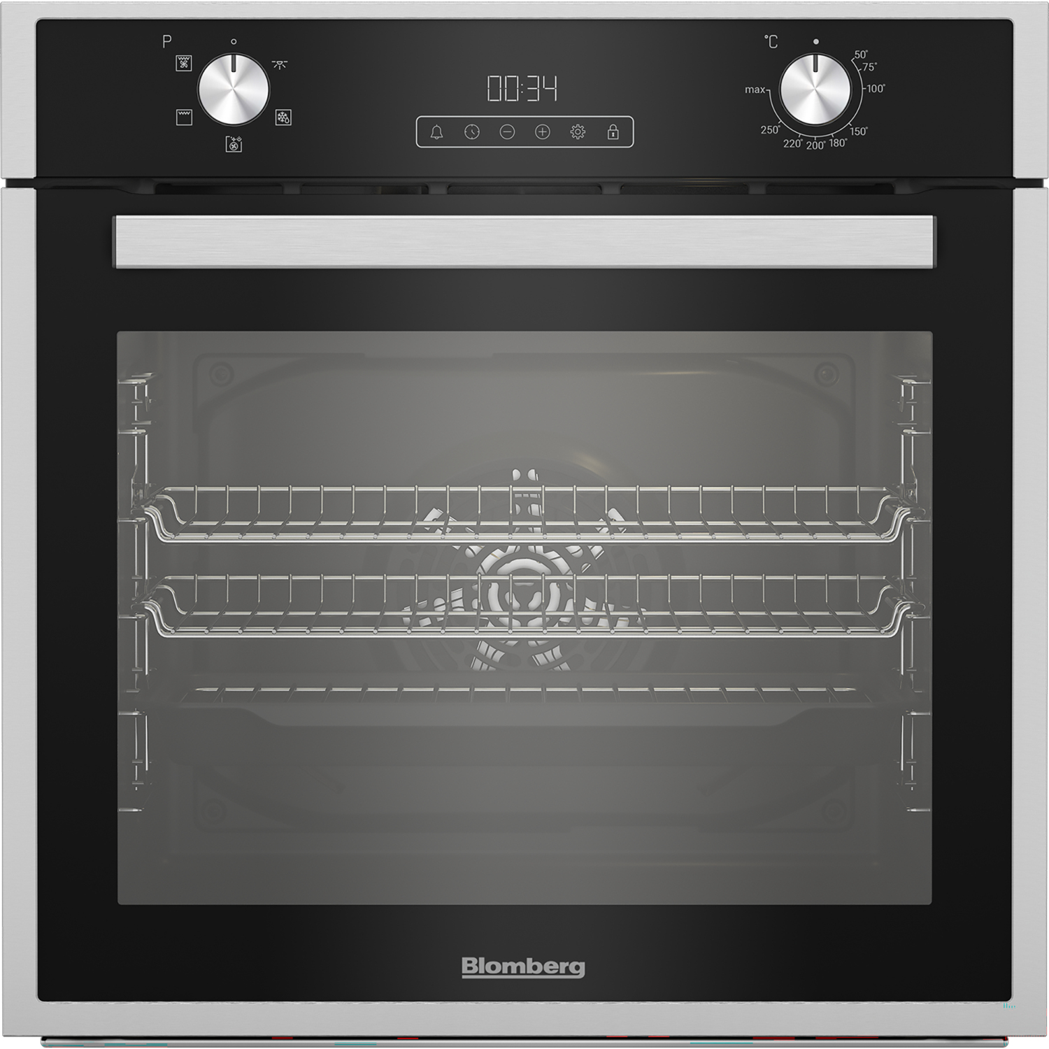 Blomberg ROEN7201X 72L Single Electric Oven - Inox full image