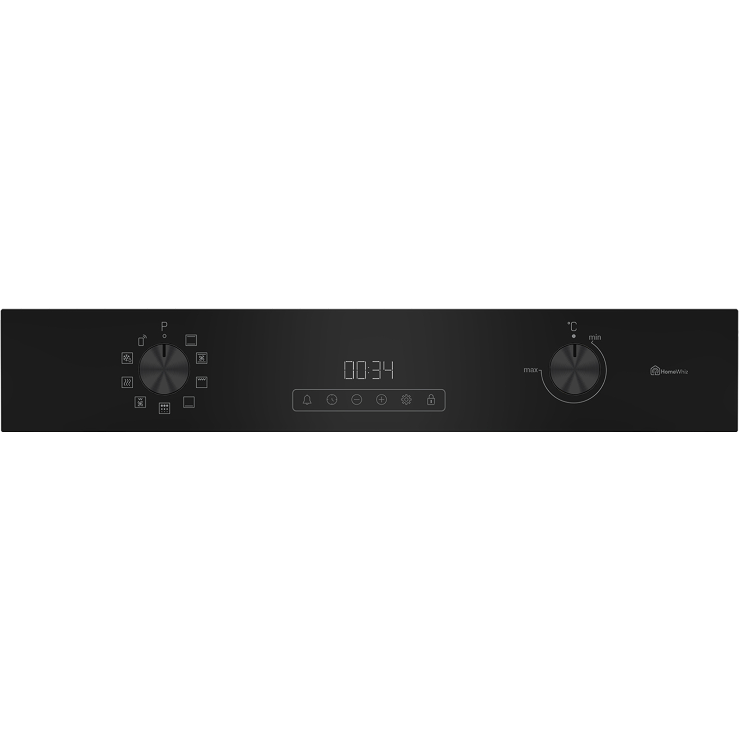 Blomberg ROEN8232WBP 72L Single Electric Oven - Black full image