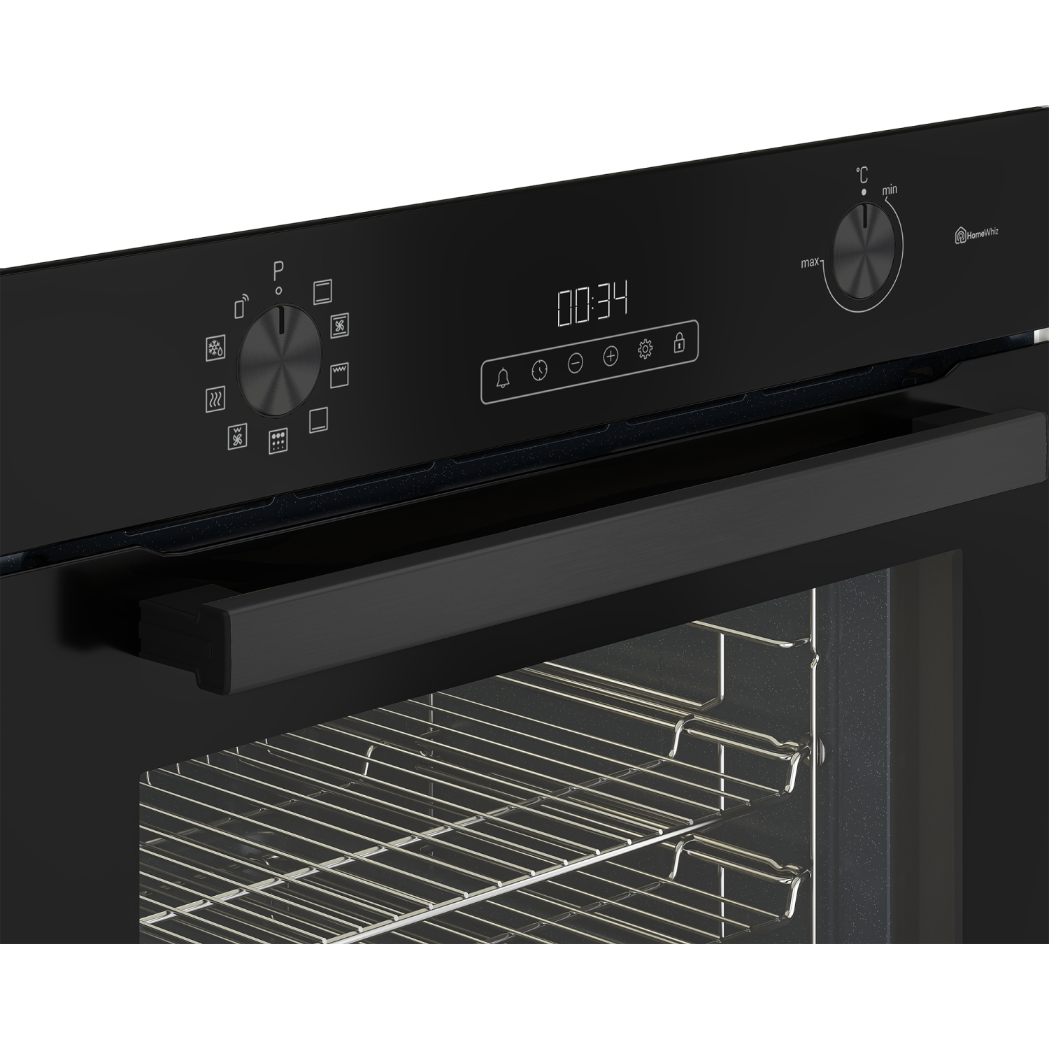 Blomberg ROEN8232WBP 72L Single Electric Oven - Black full image