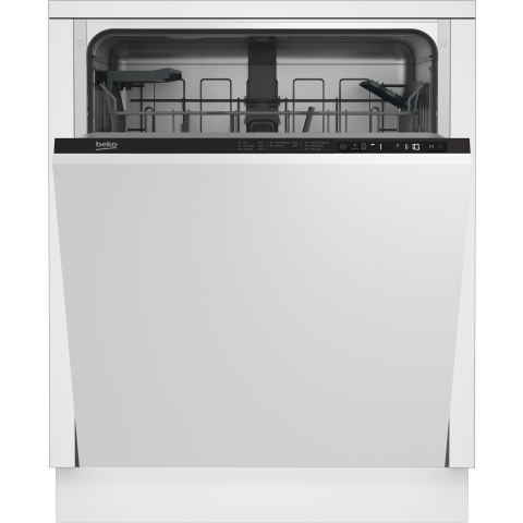 Beko BDIN25431 Built In Full Size Dishwasher - 14 Place Settings