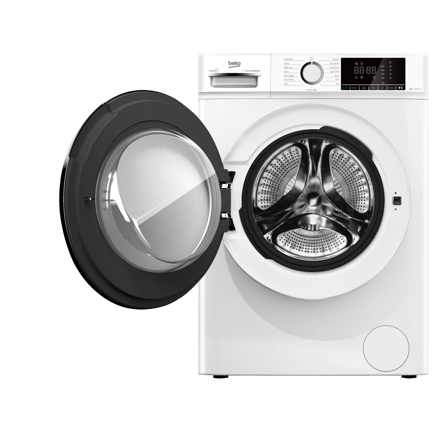 Beko BWC7121W Freestanding 7kg 1200rpm Washing Machine - White full image