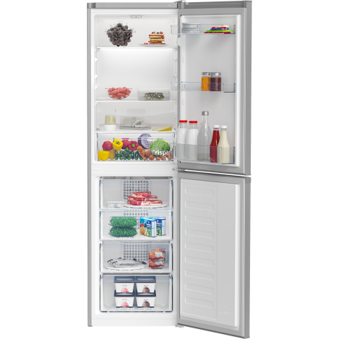 Beko CCFM4582S 54cm 50/50 Frost Free Fridge Freezer - Silver