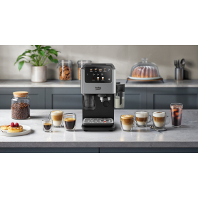 Beko CED7524X Espresso Machine with Integrated Grinder and Milk Cup - Silver - 5