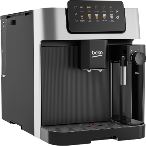 Beko CEG7304X Bean to Cup Fully Automatic Espresso Machine with Integrated Milk Jug