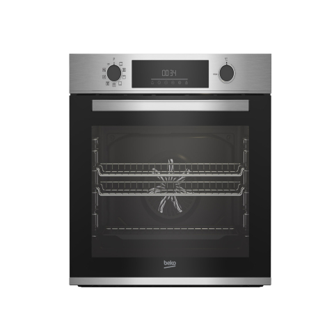 Beko AeroPerfect CIMY92XP 59.4cm Pyrolytic Built In Electric Single Oven - Stainless Steel