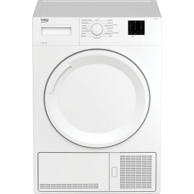 Beko DTKCE80021W 8kg Condenser Tumble Dryer with Sensor Programmes - White