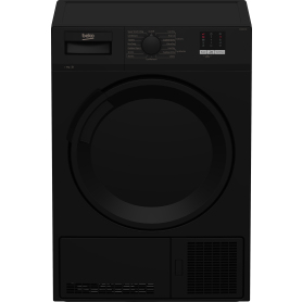 Beko DTLCE80051B 8kg Condenser Tumble Dryer with Sensor Programmes - Black