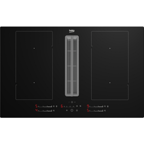 Beko HIXI84700UP 82cm Hob Extractor - Black