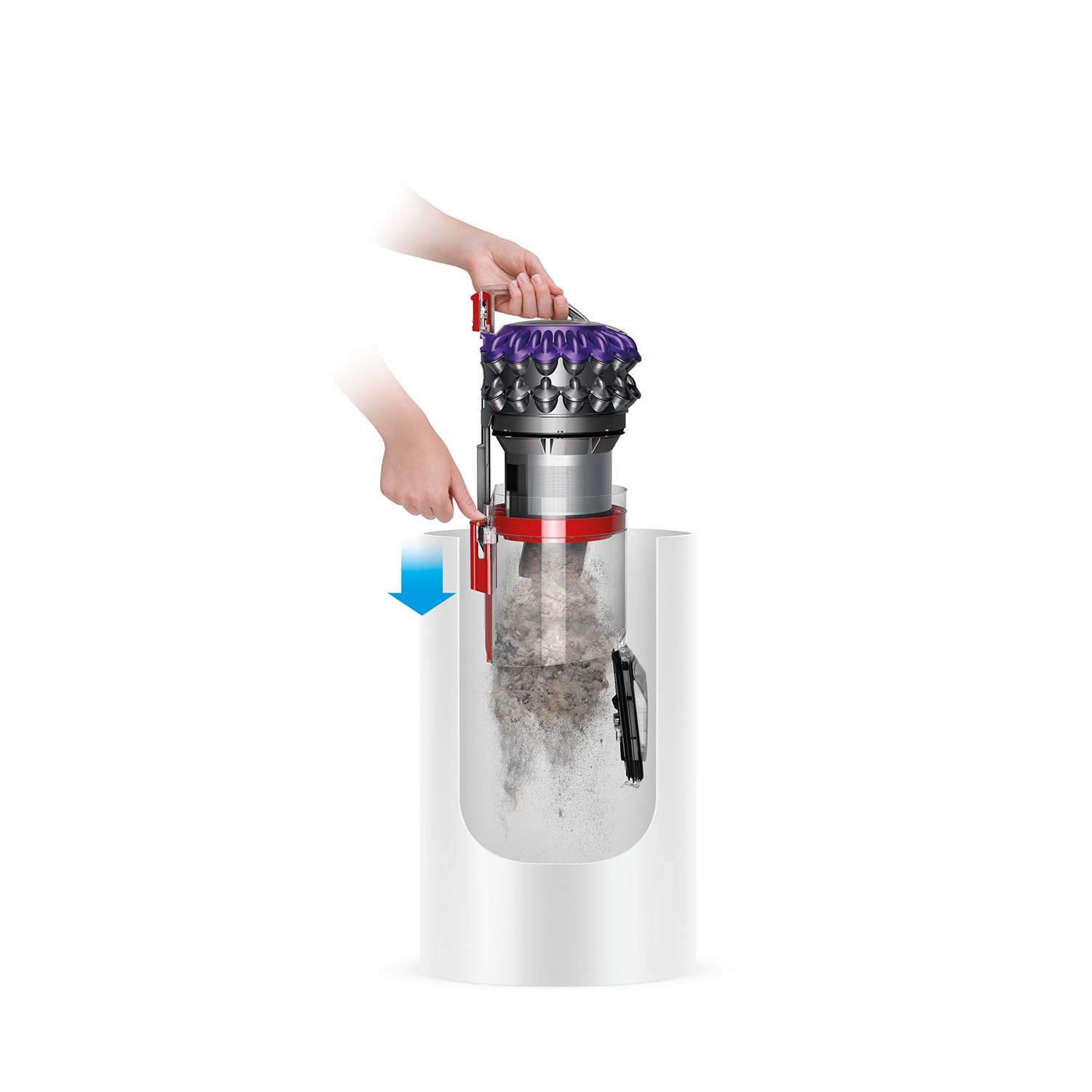 Dyson BIGBALLANIMAL2 Vacuum Cleaner- Iron/Sprayed Satin Purple/Iron - 3