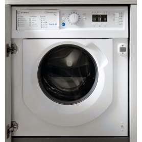 Indesit BIWDIL75125UKN 7kg/5kg 1200 Spin Intergrated Washer Dryer - White