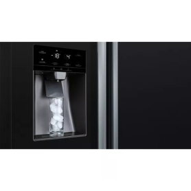 Bosch KAD93ABEP 70/30 Total No Frost, American Fridge-freezer - Black - 1