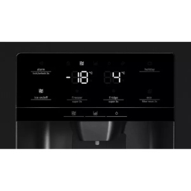 Bosch KAD93ABEP 70/30 Total No Frost, American Fridge-freezer - Black - 5