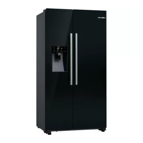Bosch KAD93ABEP 70/30 Total No Frost, American Fridge-freezer - Black
