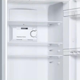 Bosch KGN34NLEAG 186cm tall silver innox fridge freezer - 3