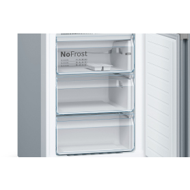 Bosch KGN392LEBG 60cm 70/30 Total No Frost Fridge Freezer - Stainless Steel Look - 3