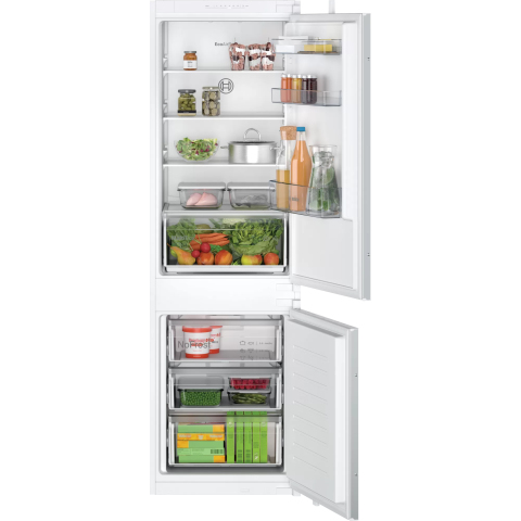 Bosch KIN86NSE0G 60/40 Spllt Built-In Frost Free Fridge Freezer