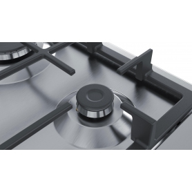 Bosch PGP6B5B90 58.2cm Gas Hob - Stainless Steel - 1