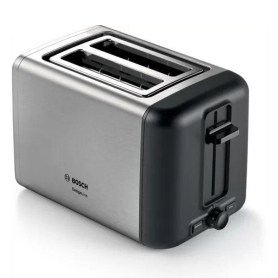 Bosch TAT3P420GB 2 Slice Toaster - Stainless Steel - 0