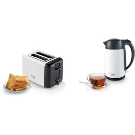 Bosch TAT3P421GB 2 Slice Toaster - White - 0