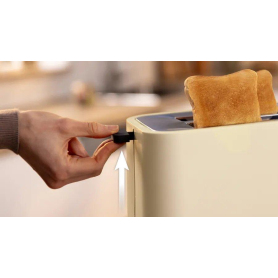 Bosch TAT4M227GB 2 Slice Toaster - Cream - 1