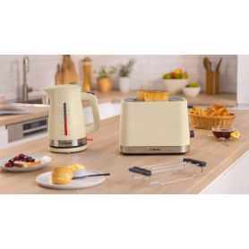 Bosch TAT4M227GB 2 Slice Toaster - Cream - 7