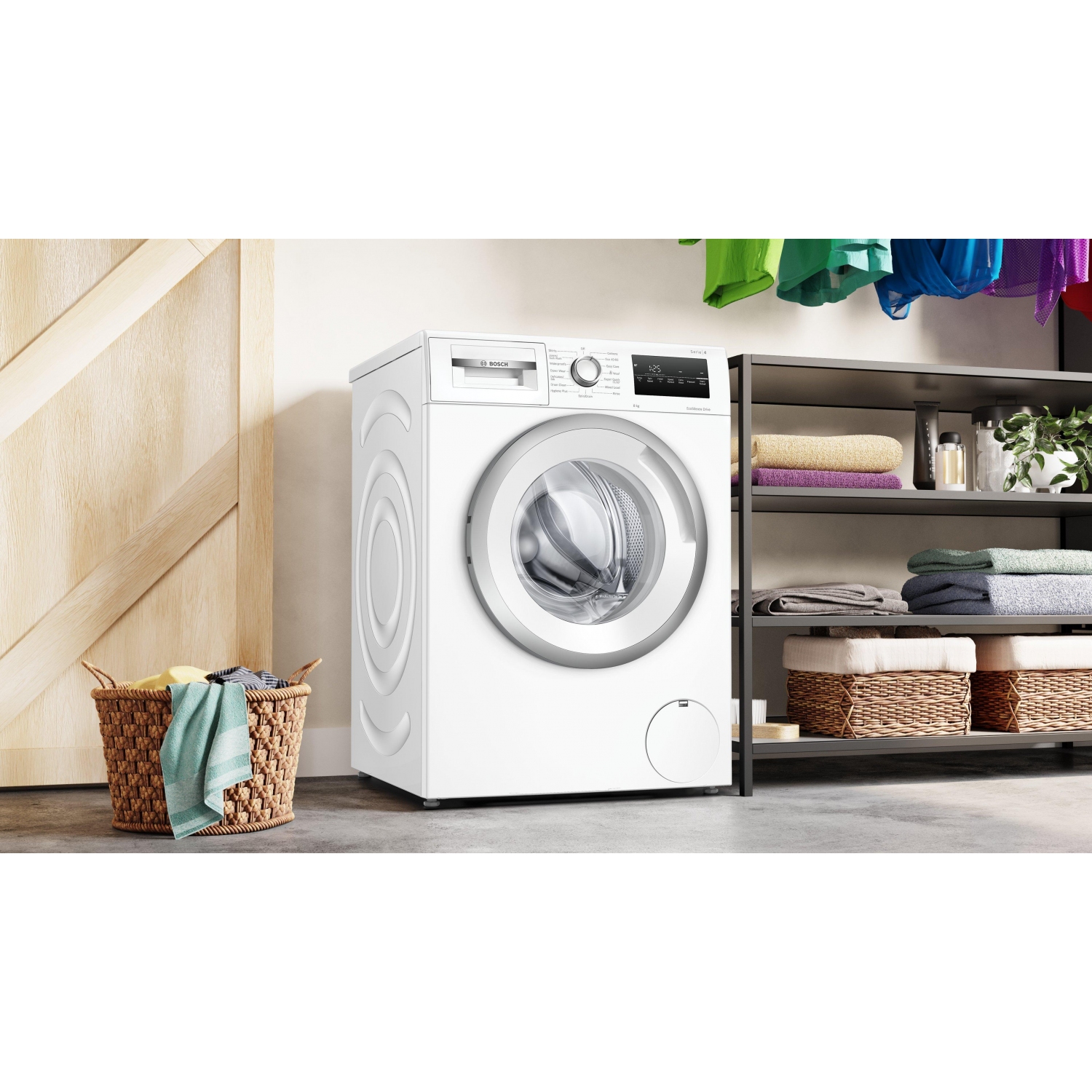 Bosch WAN28282GB 8kg 1400 Spin Washing Machine - White - 2