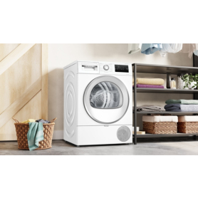 Bosch Series 4 WTH85226GB 8kg Heat Pump Tumble Dryer - White - 1