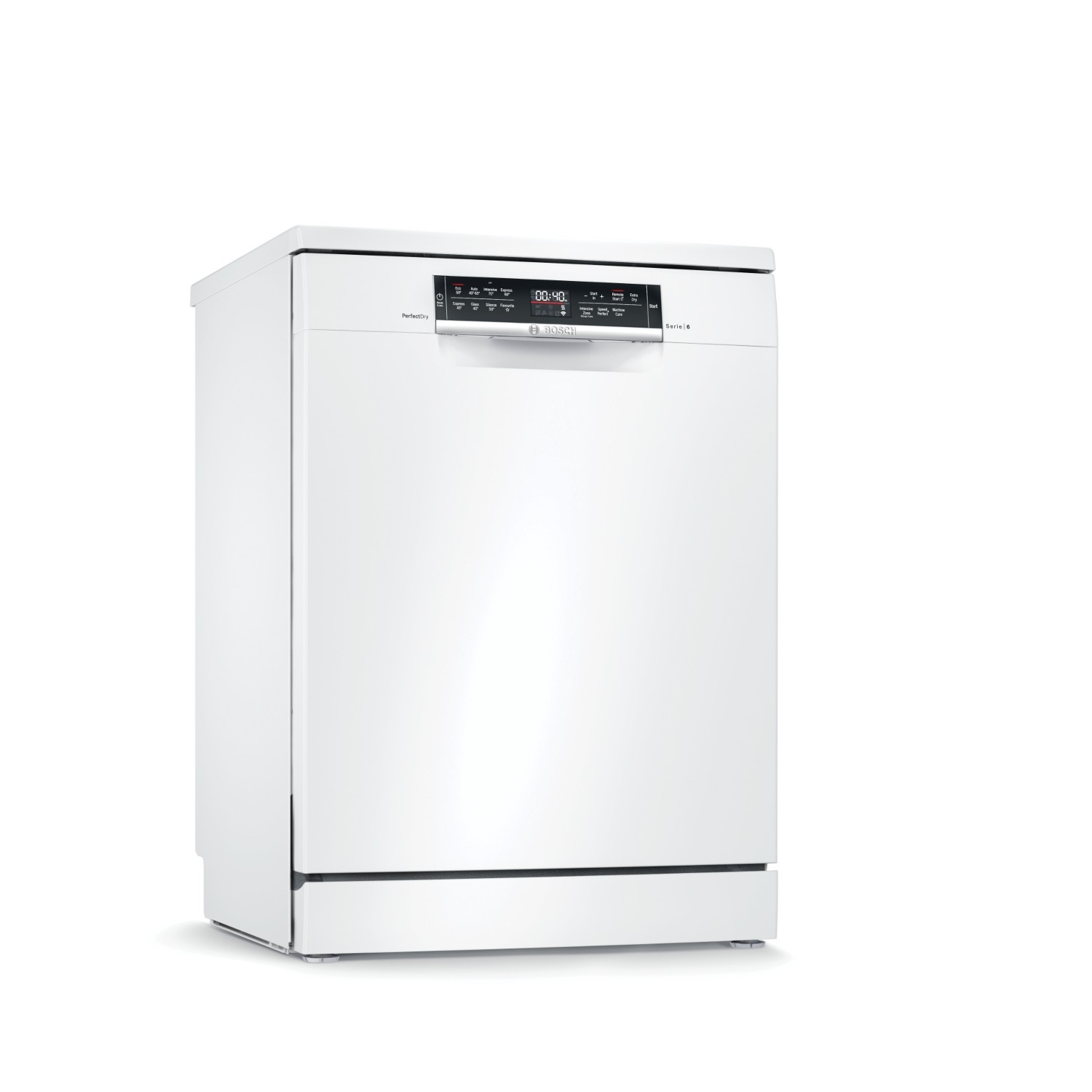 Bosch SMS6ZDW48G Full Size Dishwasher - White - 13 Place Settings - 0
