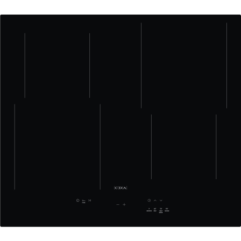 CDA HN6112FR 60cm 4 zone Induction hob - Black