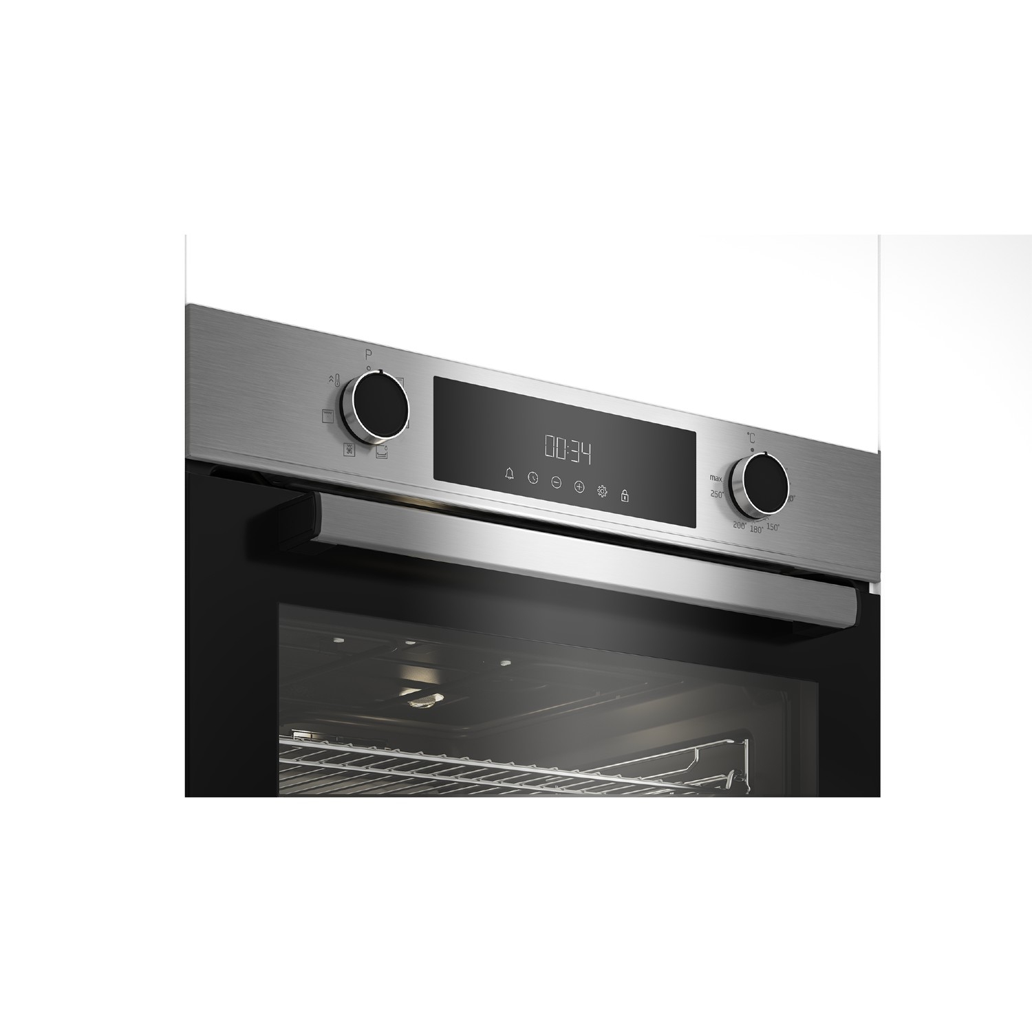 Beko AeroPerfect&trade; CIMY91X 60cm Built In RecycledNet&trade; Single Multi- function Oven - Stainless Steel - 1