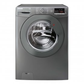 Hoover 8kg 1600 Spin Washing Machine - Graphite - A+++ Energy Rated