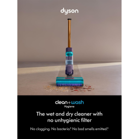 Dyson CLEANWASHHYG Cordless Clean & Wash Vacuum - 45 Minutes Run Time - Gold/Blue - 10
