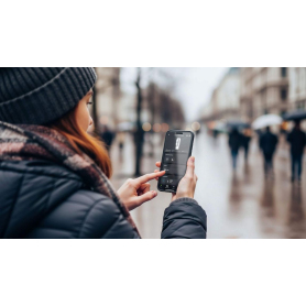 Dyson 330HF1 Hot+Cool Remote Link Pre-heat heater and Cooling Fan - White/Nickel - 6