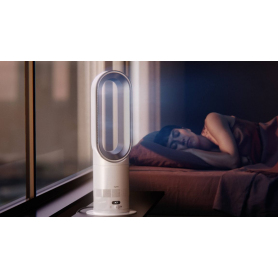 Dyson 330HF1 Hot+Cool Remote Link Pre-heat heater and Cooling Fan - White/Nickel - 3